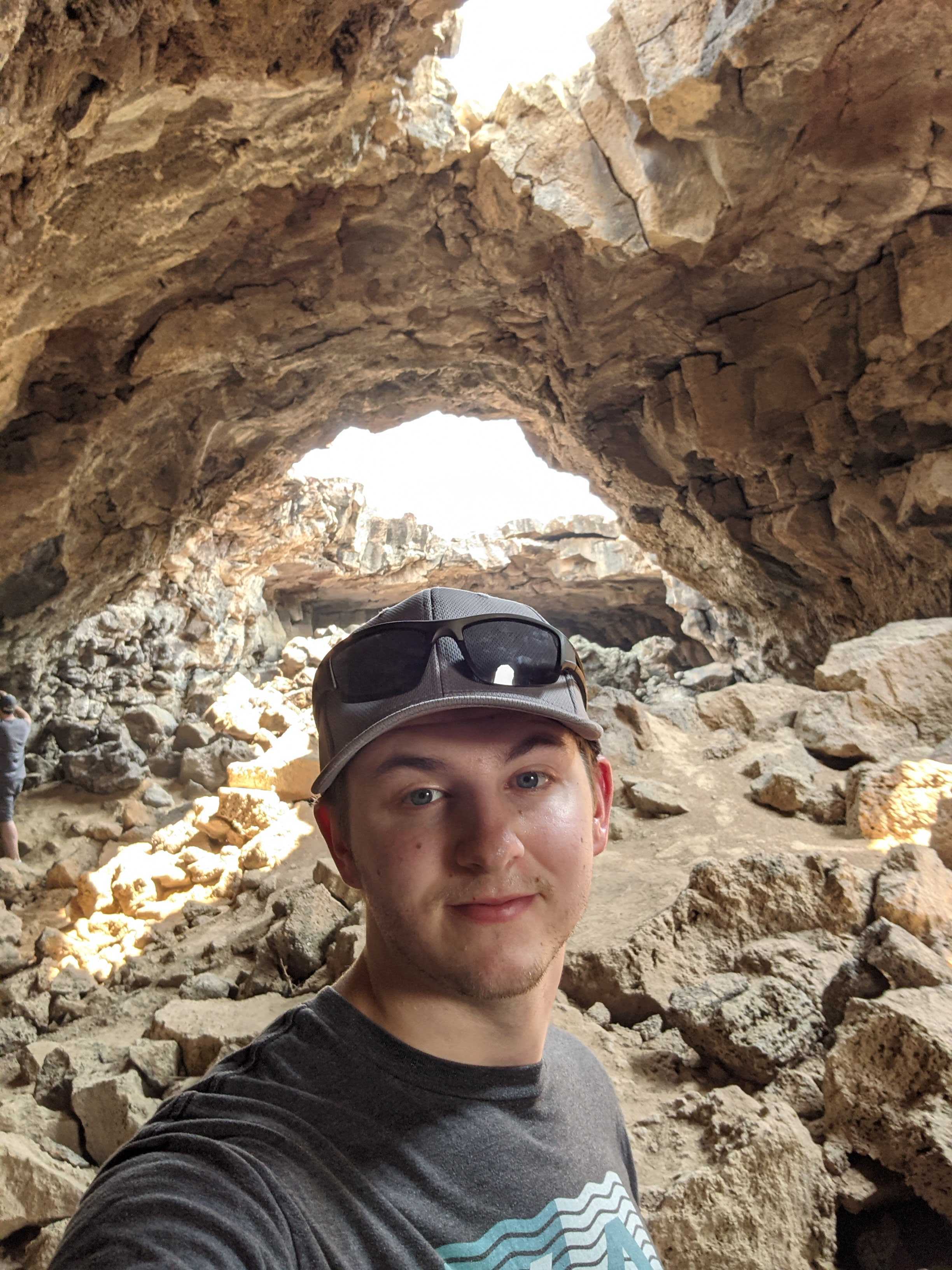 Nathan Taking a hike in Southern Utah