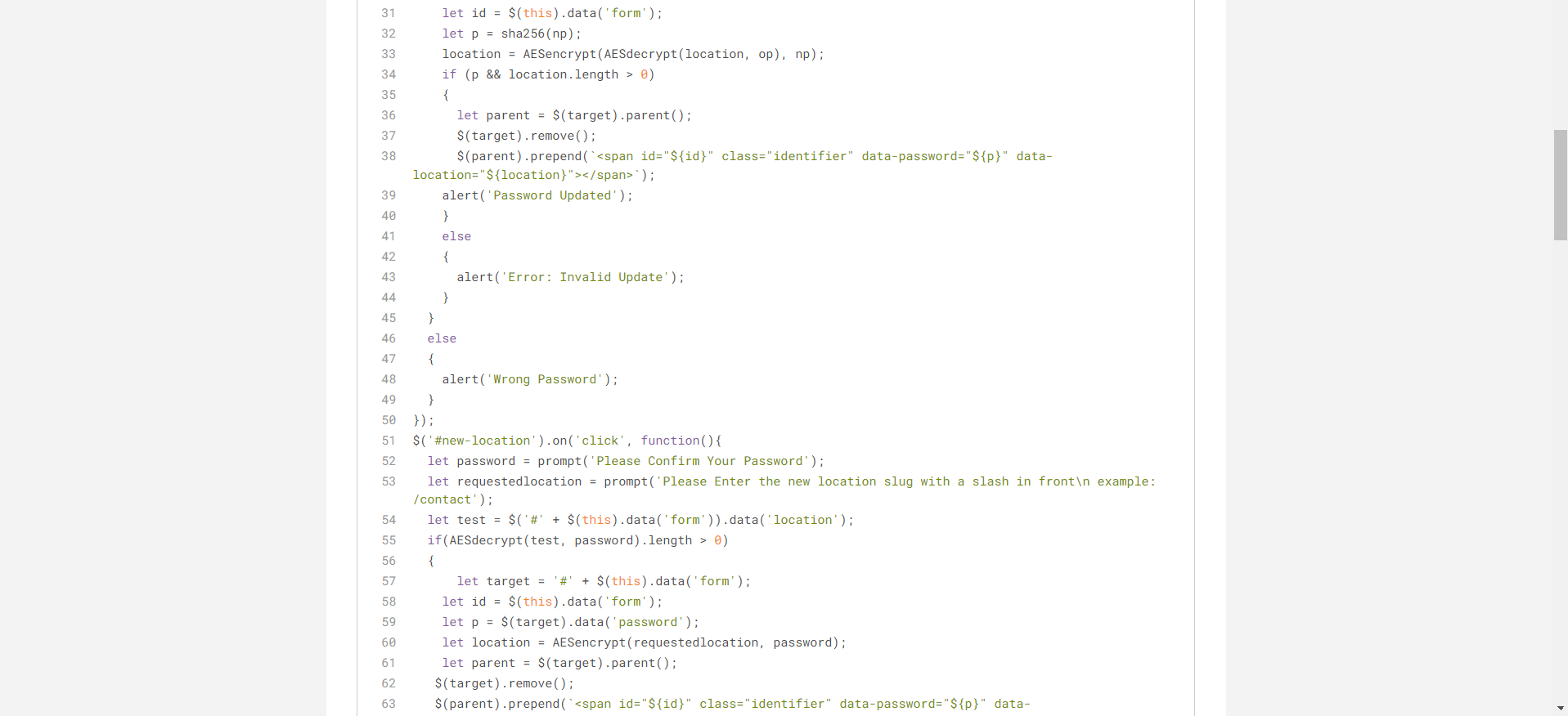 Code Part 2