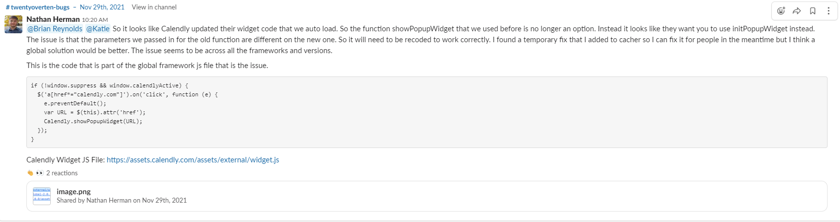 Bug Thread