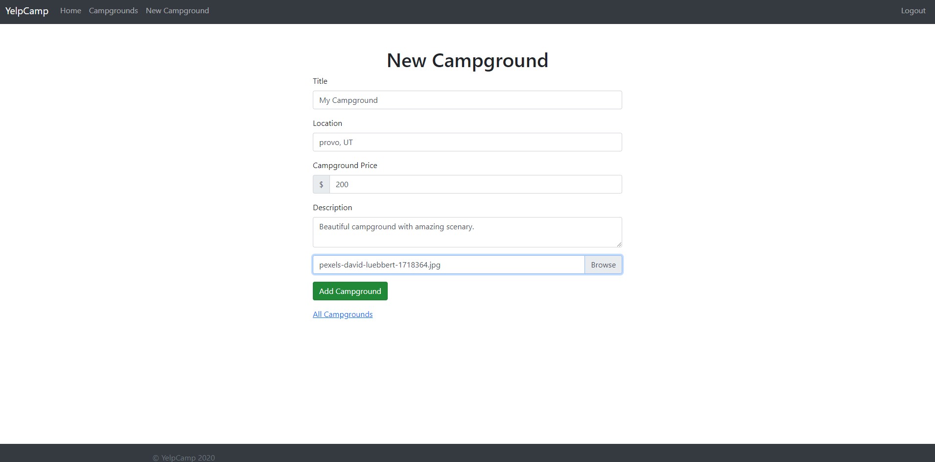 New Campground
